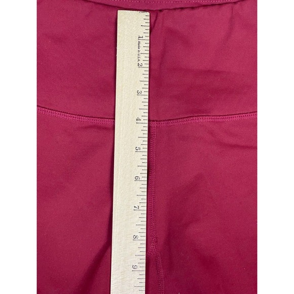 BuffBunny Leggings Adult Small Mesh Cut Out Mid Rise Logo Womens - Picture 4 of 9